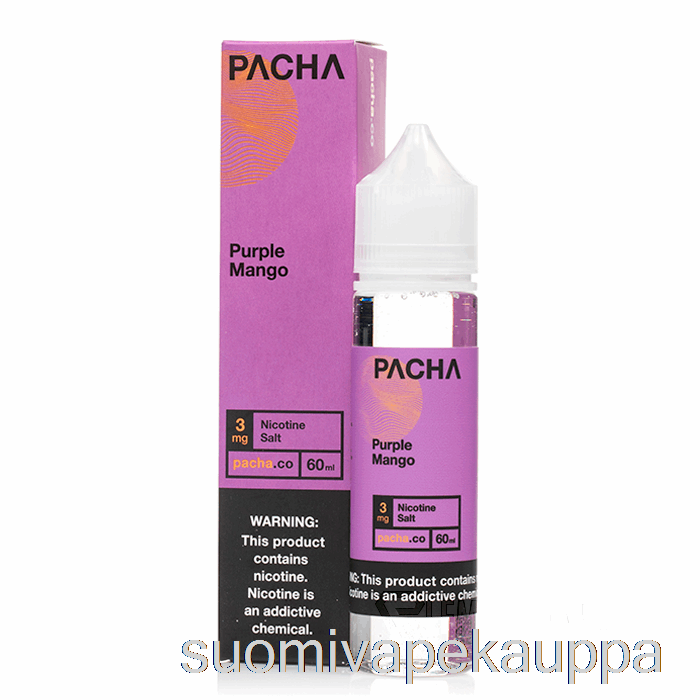 Vape Box Purppura Mango - Pacha - 60ml 0mg